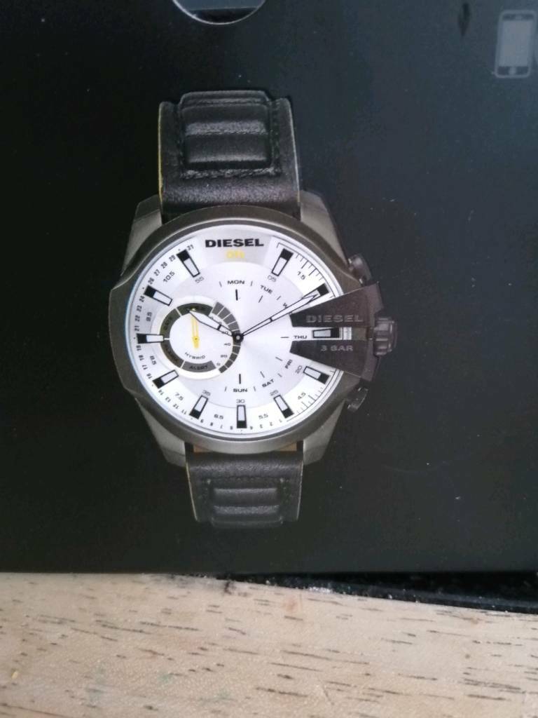diesel mega chief hybrid men's watch